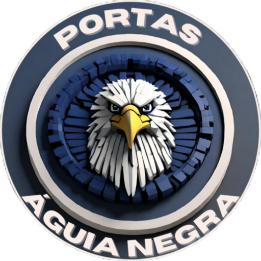 Logo Portas e Janelas Águia Negra